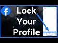 How To Lock Facebook Profile On iPhone