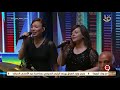 التاسعة الفنان مدحت صالح يبدع في غناء برمي السلام