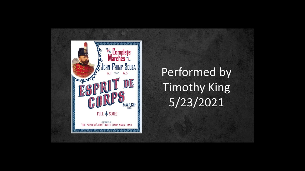 Esprit De Corps - Sequenced by Tim King