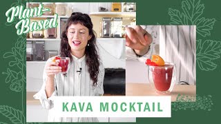 Kava Mocktail for Alcohol-free Relaxation | Plant-Based | Well+Good Resimi