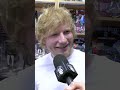 See Nardwuar Totally Surprise Ed Sheeran ! #edsheeran  #nardwuar #shorts