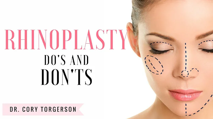 RHINOPLASTY Do's and Don'ts | Toronto | Dr. Torger...