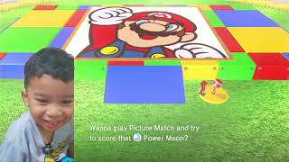 Super Mario Odyssey - picture match funny face gameplay