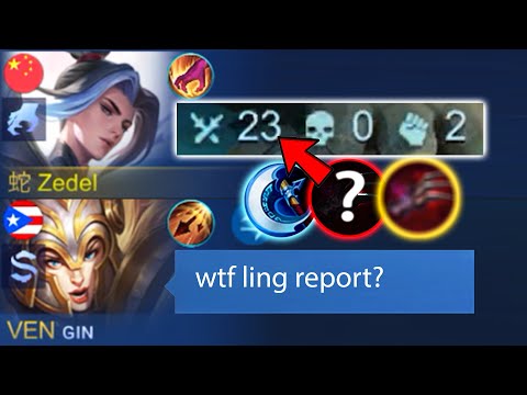 NEW LING PLAYSTYLE & ONESHOT BUILD AFTER BUFF!!🤯 (I’m shocked)