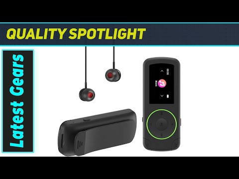 wiwoo 64GB Sport Clip MP3 Player: The Best Bluetooth Music for Your Workouts!