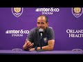 Oscar Pareja | Orlando vs RBNY Postgame | Orlando City SC vs. New York Red Bulls