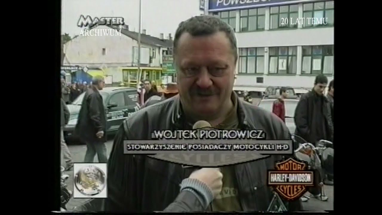 ARCHIWUM MASTER TV - Zlot motocyklowy w Łukowie - 2001 r.
