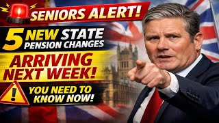 Seniors Alert: 5 New state pension Changes Arriving Next Week You Need to Know Now