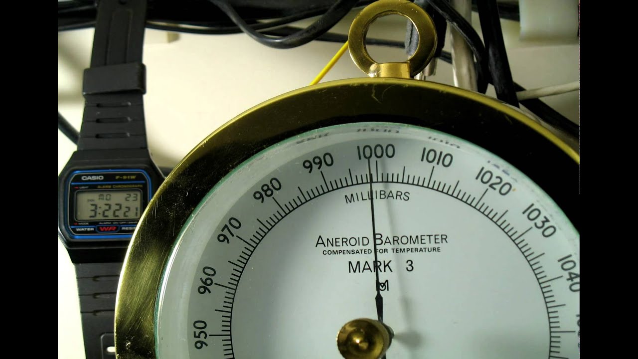 Barometer timelapse YouTube