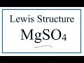 Understanding MgSO4: Structure and Properties