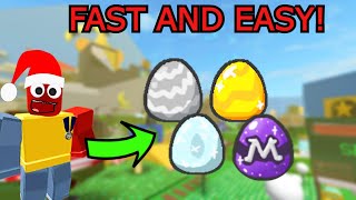 How To Get EGGS FAST! (Bee Swarm Simulator)