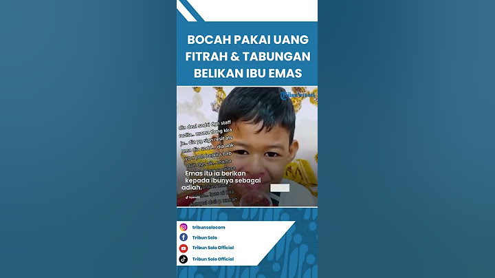 Viral Aksi Bocah Rela Pakai Uang Fitrah Lebaran dan Tabungan Belikan Sang Ibu Emas, Netizen Kagum