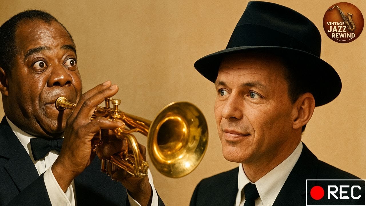 Vintage Jazz Nights 🎷Louis Armstrong & Frank Sinatra | Greatest Classics Ever Made