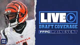 2024 FFPC Main Event Live Draft Coverage #3 with Fantasy Alarm's Howard Bender