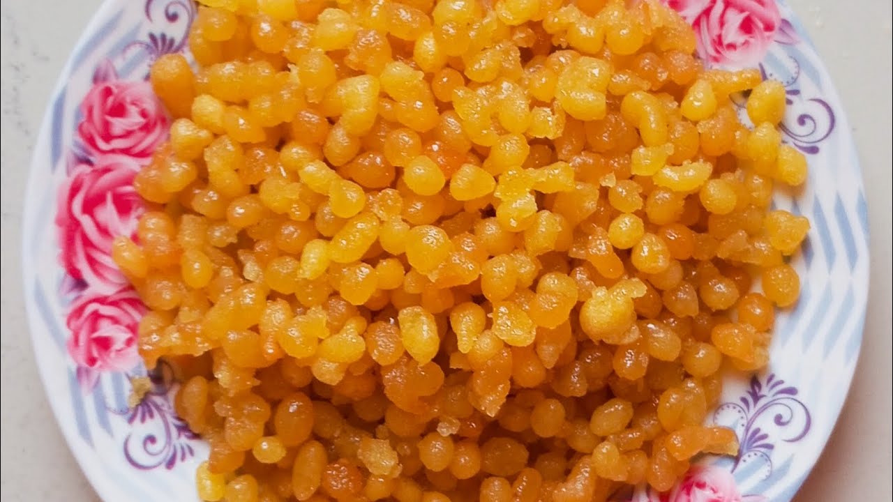 পারফেক্ট বুন্দিয়া বানানো দেখুন। 😍#viral #cooking #foryou #recipe #foryou 