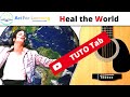 Heal the world - Michael Jackson - Soutien ActForLearning [Tuto guitare facile Terafab]