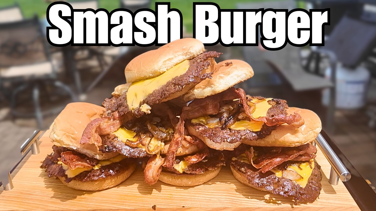 Beginner Smash Burgers on a Griddle (3 Minute Tutorial)