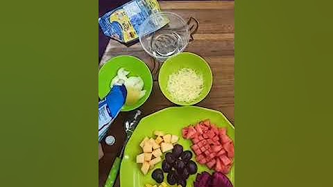 How to make fruit salad procedure text OA 1 X