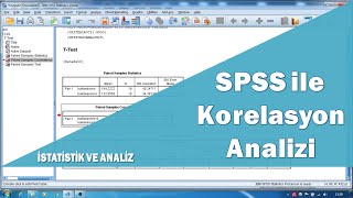 Korelasyon Analizi SPSS, Hipotez testi , İşinize yarayacak ipuçları Resimi