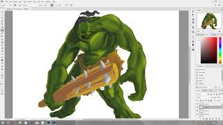 Orc Timelapse Drawing