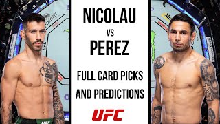 UFC Vegas 91 | Matheus Nicolau vs Alex Perez | Full Card Breakdown, Picks, and Betting Tips