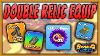 2x RELIC EQUIP IS OP!! BEST RELIC COMBINATIONS TO USE! | Sword Fighters Simulator | Update 8
