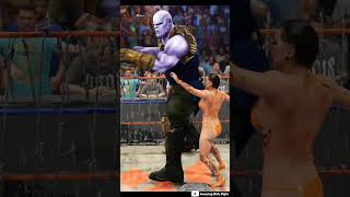 🔥Thanos vs Rhea Ripley🔥Part 4 WWE 2K24 #thanos #rhearipley #wwe #wwe2k24 #shorts #smackdown #fight