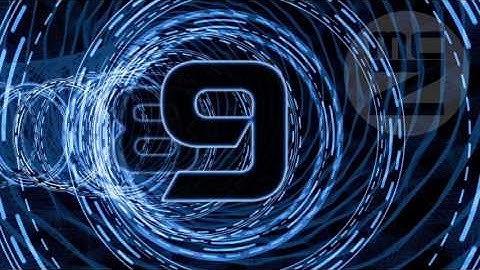 🔷 10 Second Timer – Digital Tunnel Countdown with Voice & Music | Blue Sci-Fi Vortex | McZerrill FX