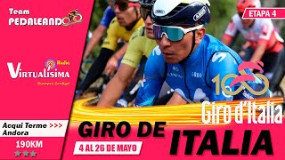 EN VIVO  Etapa 4 Giro de Italia 2024 | POGACAR - NAIRO - RUBIO - MOLANO - ALAPHILIPPE  #GirodItalia