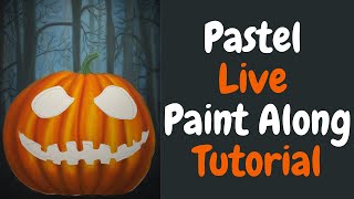 Pastels For Beginners - Pastel Drawing Step By Step Live Art Chat Part 3