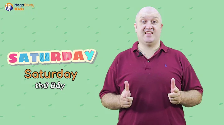 Học Từ Vựng Tiếng Anh Lớp 4 Unit 3: Hôm Nay Là Thứ Mấy? | Megastudy Kids