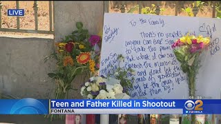 Family, neighbors stunned by deaths of teenage girl, her father in Hesperia shootout