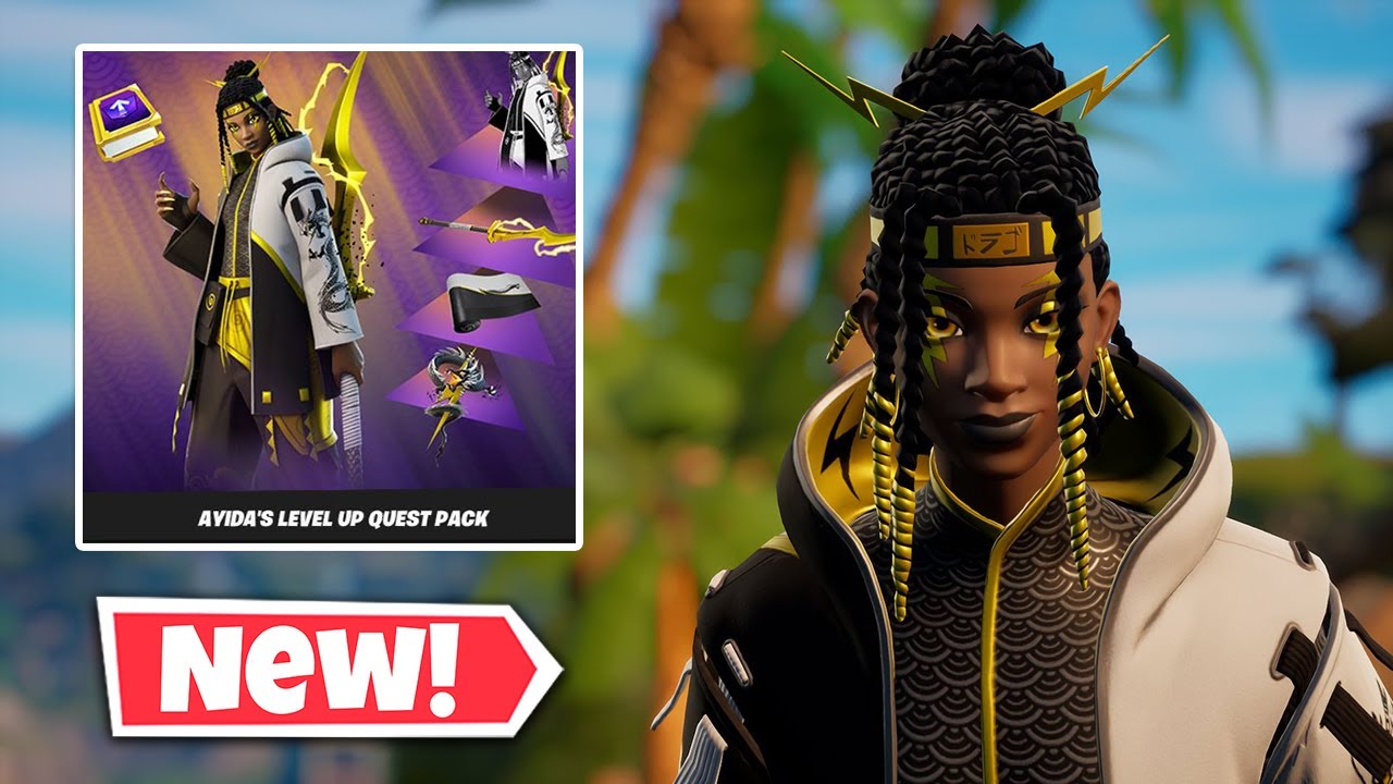 New Ayida's Level Up Quest Pack in Fortnite! (Gain 28+ Levels) - YouTube