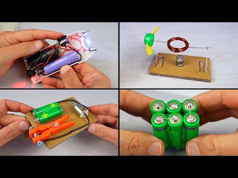 4 INVENTIONS MADE WITH DC MOTOR – Tips and tricks