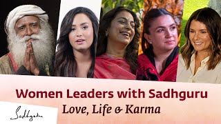 Influential Women Leaders Discuss Love, Life & Karma with Sadhguru | International Women’s Day screenshot 4