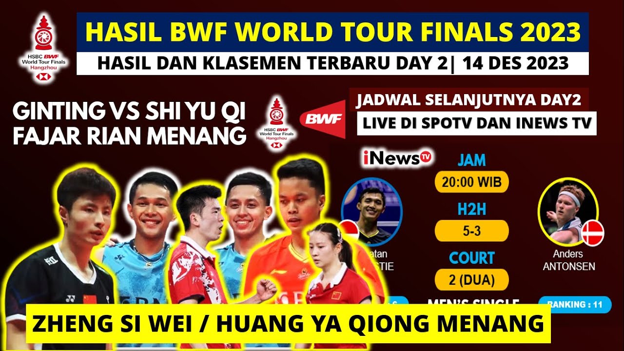 klasemen bwf world tour final 2023