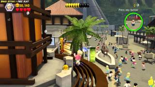 Lego Jurassic World: Level 19 Under Attack FREE PLAY (All Collectibles) - HTG screenshot 5