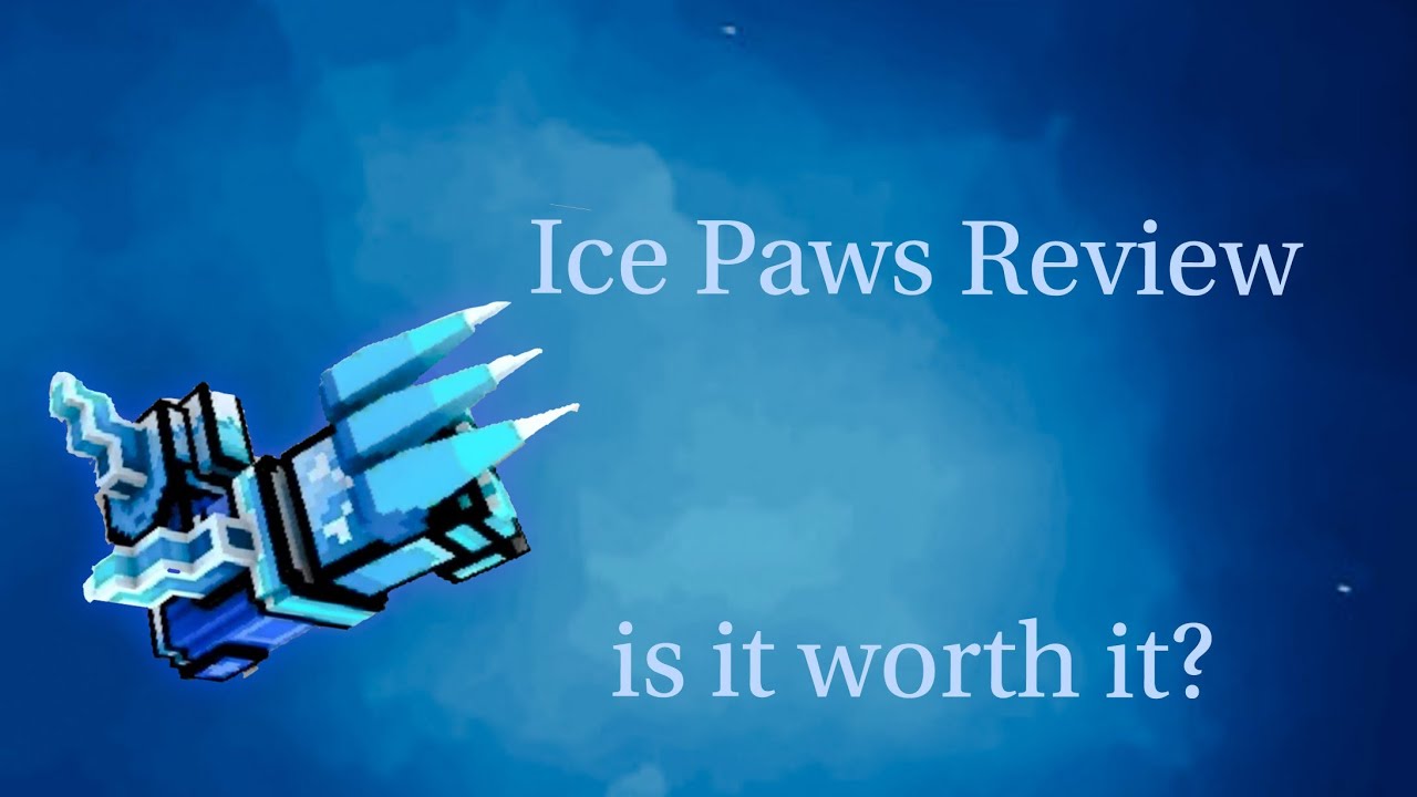 [Worth Getting???] Mythical Ice Paws Review - (Ice Theme Weapons Trader's Van) - Pixel Gun 3D