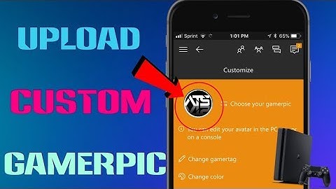 HOW TO UPLOAD CUSTOM GAMERPIC ON XBOX ONE (EASY & FREE)