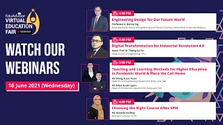 HWUM | APU | Kolej Laila Taib | UCTS | EduAdvisor Webinar Series