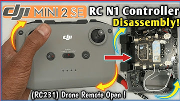 DJI RC-N1 Remote Controller (RC231) disassembly | dji mini SE 2 Remote Teardown 2025