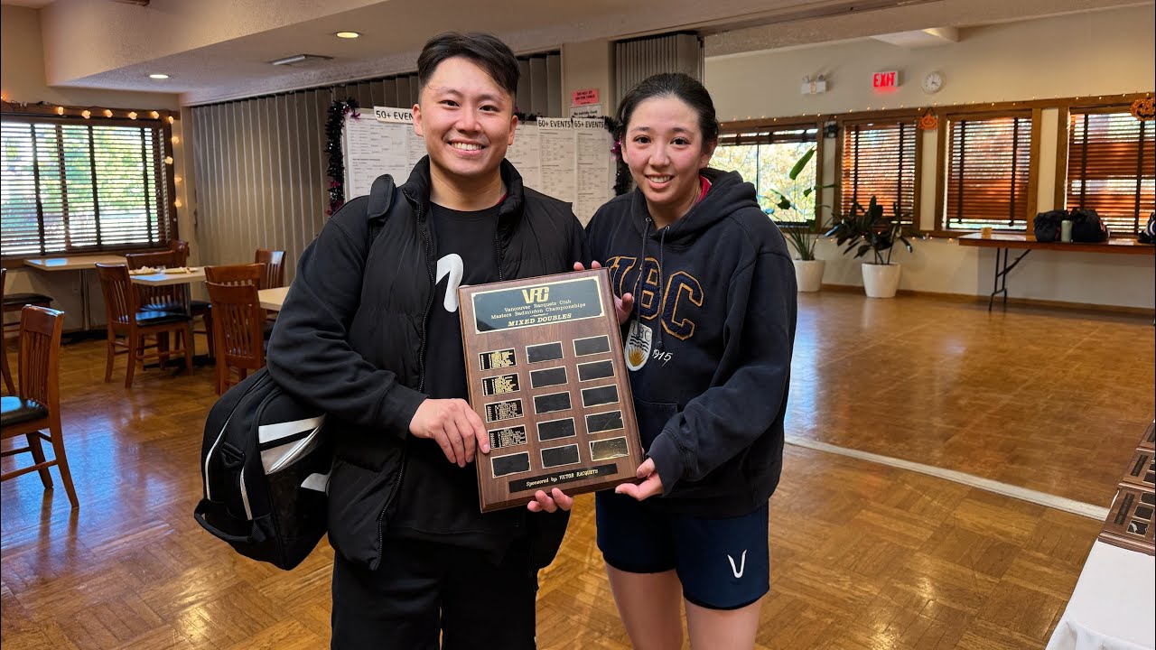 2023 VRC Masters 30+ Mixed Doubles Final 3rd set - YouTube