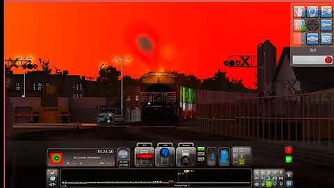 TS2021 BNSF Stack Train With NS ET44AC