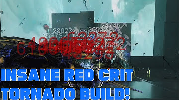 Warframe- Zephyr INSANE RED CRIT Tornado Build [2-3 forma]