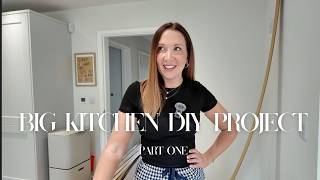 BUILDING MY DREAM COFFEE STATION | DIY KITCHEN MAKEOVER | Shiplap Panelling  | Single Mum Edition