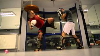 Kick Boks Teknik Antrenman Maçı Sparring