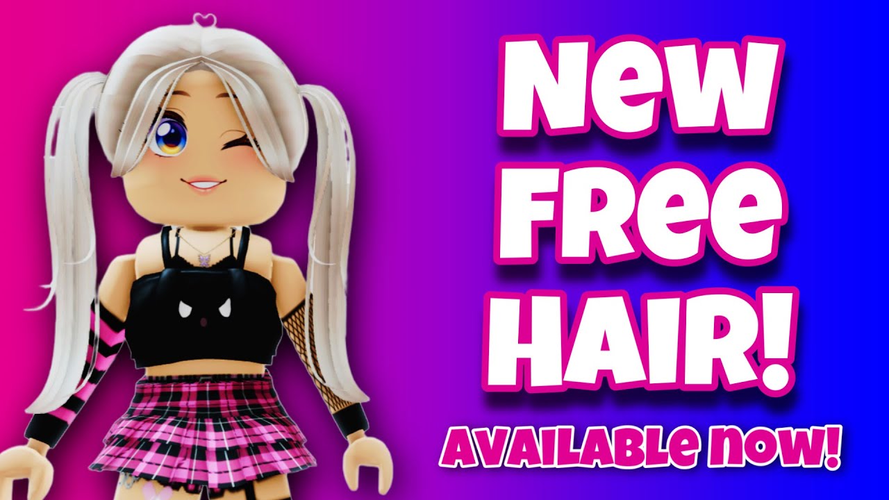 New roblox free hair!! #free #robloxfreehair #robloxoutfits #robloxout