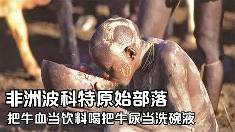 非洲波科特原始部落：把牛血当饮料喝，把牛尿当洗碗液，纪录片 - 天天要闻