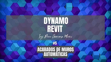 Dynamo para Revit #5 Acabados de Muros Automáticos