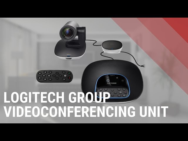 Logitech Group Conference Camera Bundle with Speakerphone and